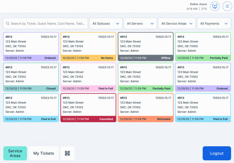 Heartland Restaurant New POS Interface HCM Info