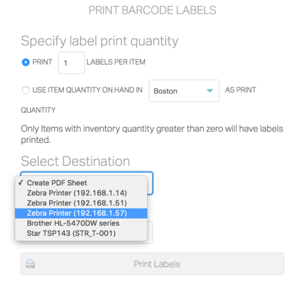 How to install your Zebra LAN label printer on Mac, iPad and